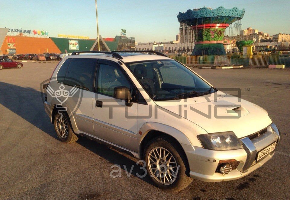 Ветровики Mitsubishi RVR 1 1991-1997 2шт / Space Runner (N10) 1991-1999 (Cobra Tuning) - фото 2 - id-p60447874