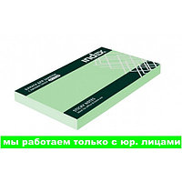 Бумага для заметок с липким слоем, разм. 127х75 мм, 100 л., цвет зеленый(работаем с юр лицами и ИП)