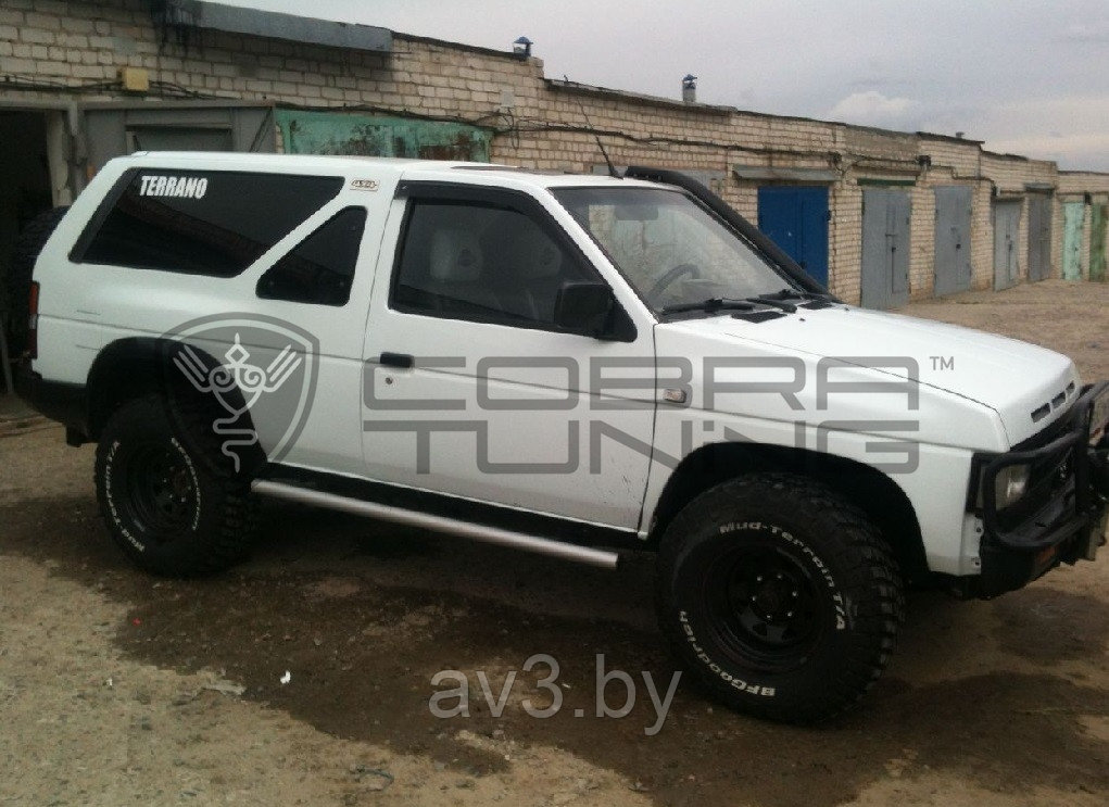 Ветровики Nissan Terrano 1 3d 1987-1995 (WD21)/ Нисcан Террано (Cobra Tuning) - фото 2 - id-p60447952