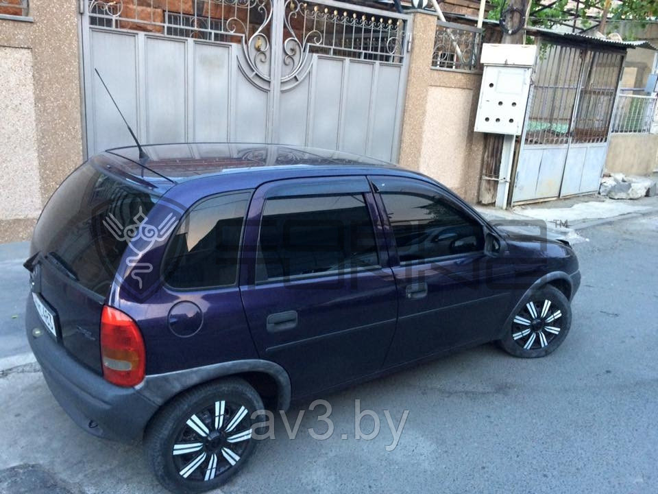 Ветровики Opel Corsa B 1994-2000/ Опель Корса (Cobra Tuning) - фото 2 - id-p60448008