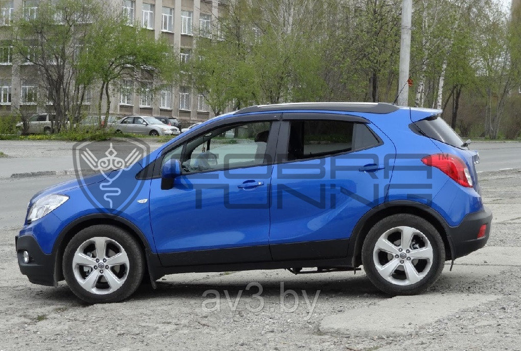 Ветровики Opel Mokka 2012 / ОпельМокка (Cobra Tuning) - фото 2 - id-p60448037