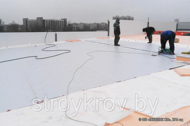 м Плоская кровля