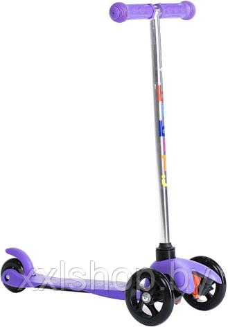 Самокат Bibitu Sweet SKL-06A 120 mm фиолетовый, фото 2