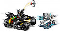 Конструктор Гонка на мотоциклах с мистером Фризом Lari 11350, аналог LEGO Бэтмен  76118, фото 5