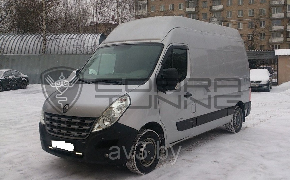 Ветровики Renault Master 3 2010 (Cobra Tuning) - фото 1 - id-p82007529