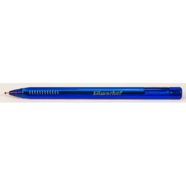 Ручка шариковая Silwerhof DROP (026149-02) однораз. 1.0мм треугол. синие чернила(работаем с юр лицами и ИП) - фото 2 - id-p113248109