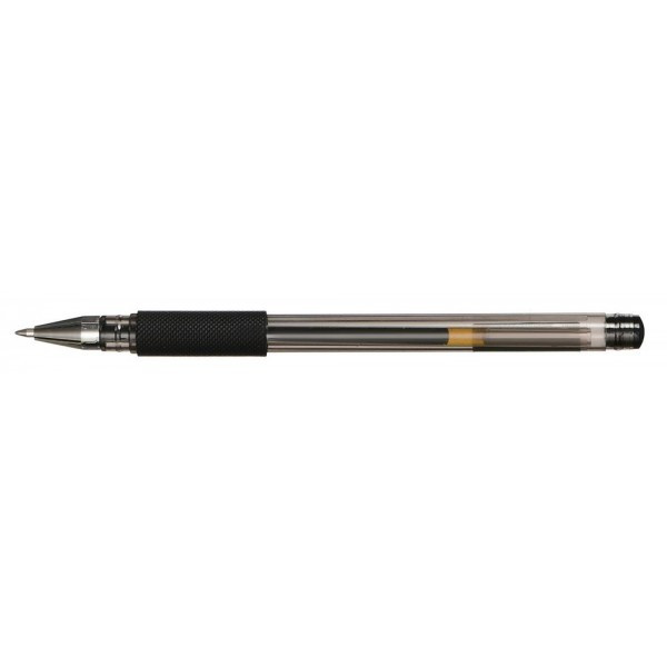 Ручка гелевая Silwerhof ADVANCE (026158-02) 0.5мм резин. манжета черные чернила(работаем с юр лицами и ИП) - фото 2 - id-p113248169