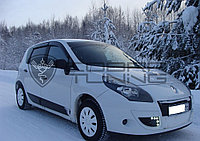 Ветровики Renault Scenic 3 2009 / Рено Сценик (Cobra Tuning)