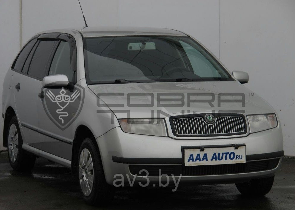 Ветровики Skoda Fabia 1 универсал 2000-2007 / Шкода Фабия (Cobra Tuning)