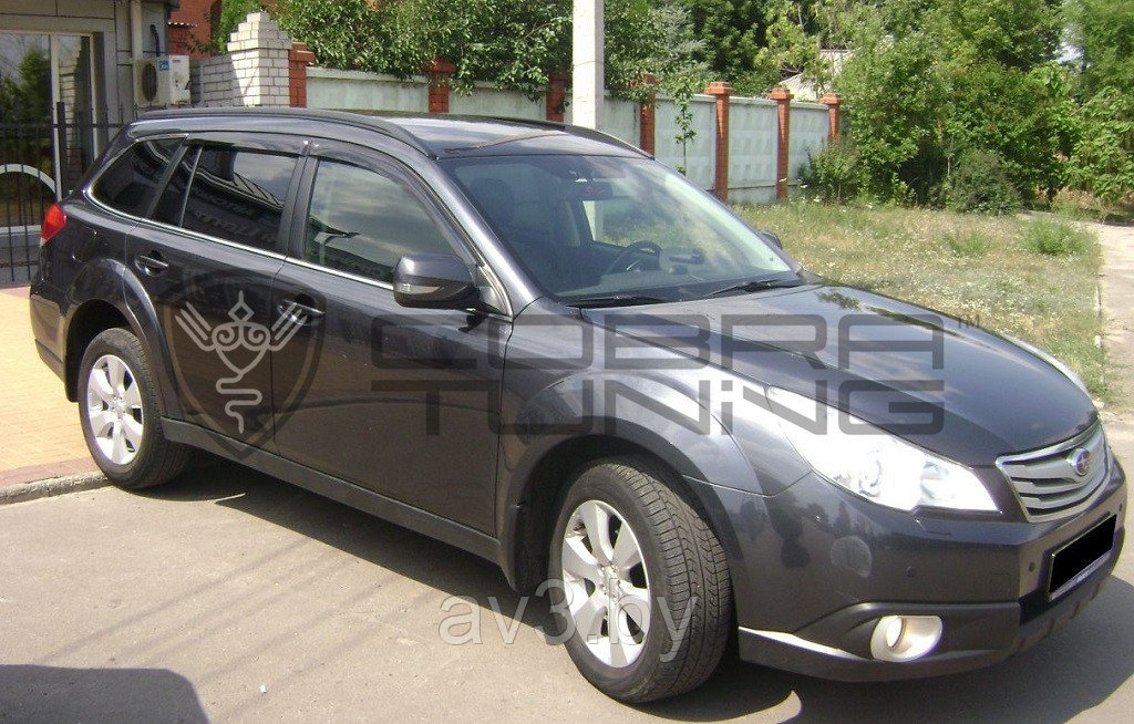 Ветровики Subaru Outback 2009/ Субару (Cobra Tuning)