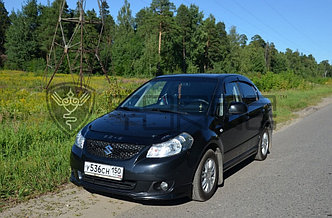 Ветровики Suzuki SХ4 1 седан 2007/ Сузуки (Cobra Tuning)