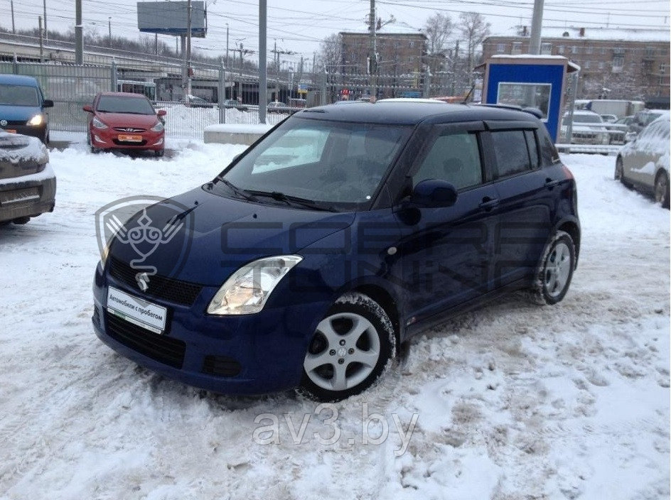 Ветровики Suzuki Swift 4 5d 2004/ Сузуки (Cobra Tuning)