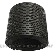 Вентиляционная ПВХ-лента карниза 100Х5000 мм. (черная)