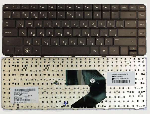 Замена клавиатуры в ноутбуке HP Probook 4330S
