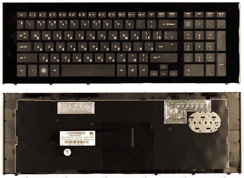 Замена клавиатуры в ноутбуке HP 4720S - фото 1 - id-p6877531