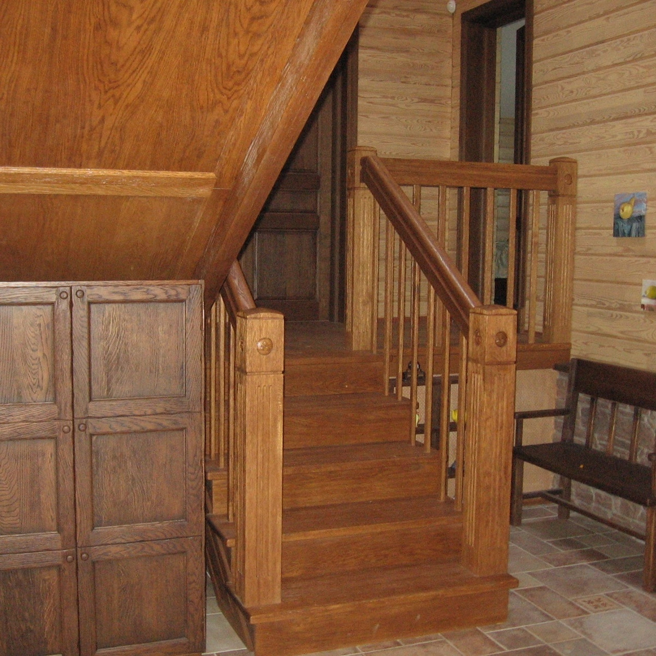 Лестницы для деревянного дома - фото 6 - id-p3502707
