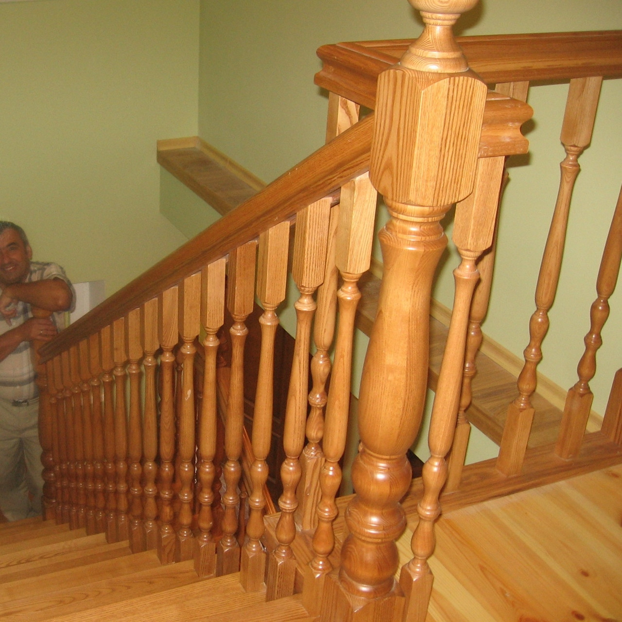 Лестницы деревянные для дома - фото 4 - id-p4568901
