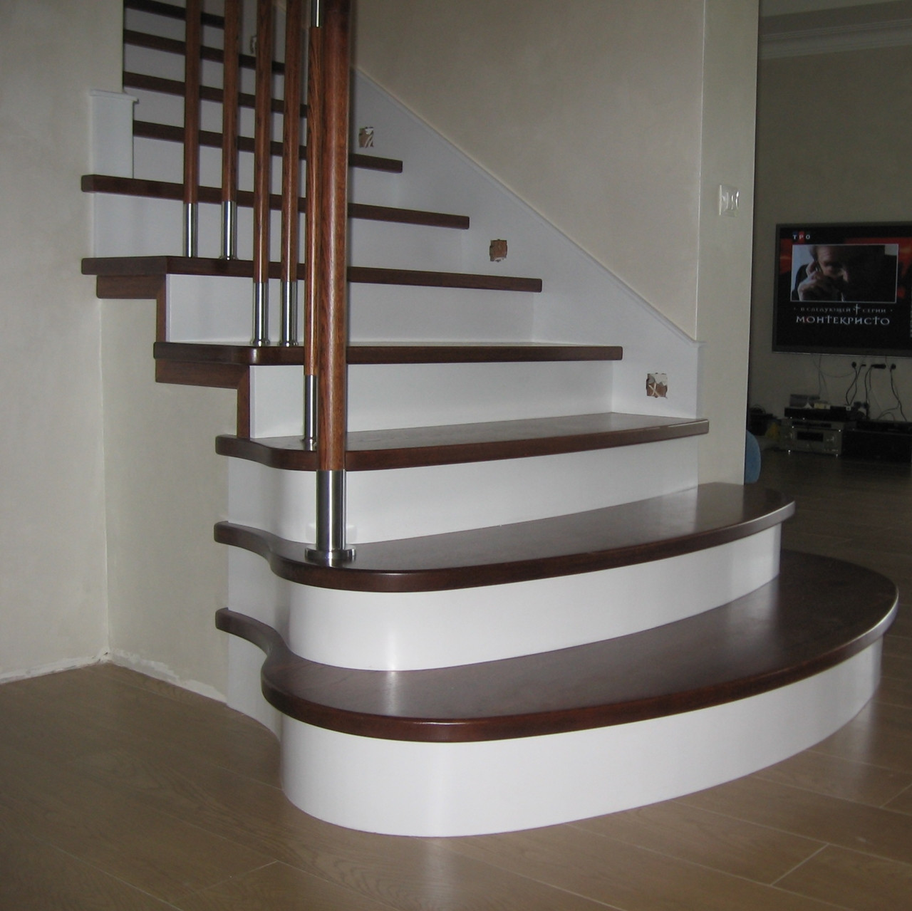 Изготовление деревянных лестниц - фото 5 - id-p4568890