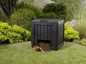 Компостер садовый Keter Deco Composter 340l литров коричневый. Кетер Деко, фото 2