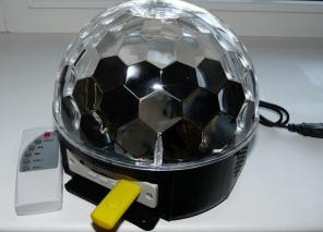 Светодиодный диско-шар LED Magic Ball Light ( улучшенный 6 светодиодов) с блютуз