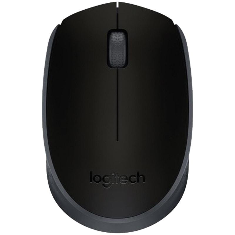 Мышь беспроводная Logitech M170, серый, 2btn+Roll 910-004642(работаем с юр лицами и ИП)