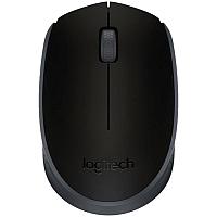 Мышь беспроводная Logitech M170, серый, 2btn+Roll 910-004642(работаем с юр лицами и ИП)