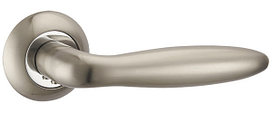 Дверная ручка BASIS TL SN/CP-3 матовый никель/хром
