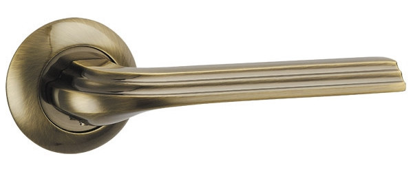 Дверная ручка BOLERO TL ABG-6 зеленая бронза, фото 1
