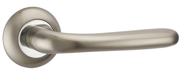 Дверная ручка SIMFONIA TL SN/CP-3 матовый никель/хром
