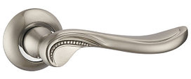 Дверная ручка ARFA TL SN/CP-3 матовый никель/хром