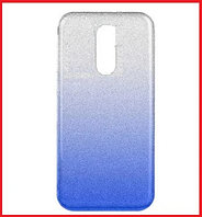 Чехол-накладка для Xiaomi Redmi 8 (силикон+пластик) Shine Gradient Blue, фото 1