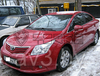 Ветровики Toyota Avensis седан 2009 / Тоета Аверсис (Cobra Tuning)