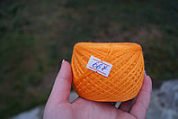 Слонимская пряжа цвет:667 оранжевый, 50 хлопок, 50 ПАН