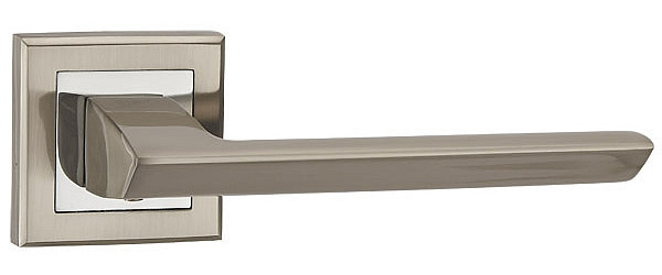 Дверная ручка BLADE QL SN/CP-3 матовый никель/хром