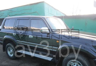 Ветровики Toyota Land Cruiser 80 1989-1998/ Тоета Ленд Крузер (Cobra Tuning)