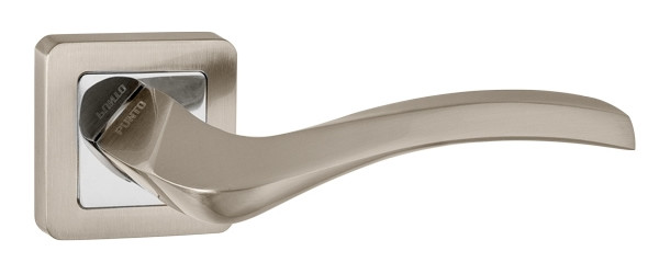 Дверная ручка VESTA QR SN/CP-3 матовый никель/хром
