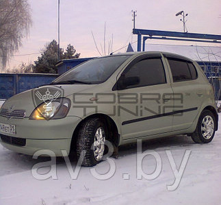 Ветровики Toyota Yaris / Vits 5d 1998-2005 / Тоета Ярис (Cobra Tuning)