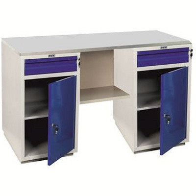 Верстак двухтумбовый WD-2+WD-2 без экрана L=180, фото 2