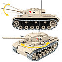 Конструктор Танк Panzerkampfwagen III, 100067, 711 дет., аналог LEGO (Лего), фото 2