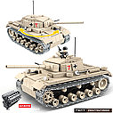 Конструктор Танк Panzerkampfwagen III, 100067, 711 дет., аналог LEGO (Лего), фото 3
