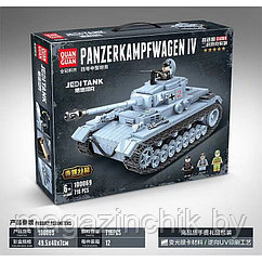 Конструктор Танк Panzerkampfwagen IV, 100069, 716 дет., аналог LEGO (Лего)