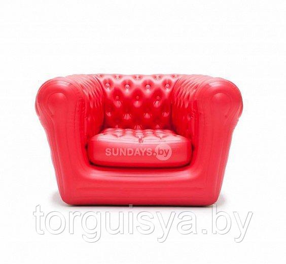 Надувное премиальное кресло Blofield BigBlo 1 RED - фото 1 - id-p116337661