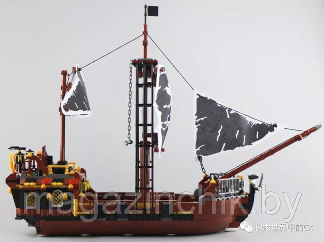 Конструктор Пиратский корабль Бог Бури 982001, 722 дет., аналог LEGO (Лего) - фото 7 - id-p116347598