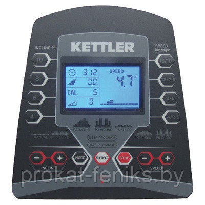 Прокат: Электрическая беговая доржка KETTLER 7888-000 Pacer вес пользователя до 110 кг - фото 3 - id-p6895074