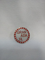 Значок футбольный Granada CF (№0139)
