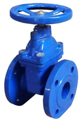 Задвижка с обрезиненным клином 30ч39р Ру10 Ду600, фото 2