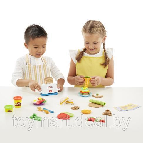 Игровой набор Play-Doh Тостер Hasbro E0039 - фото 5 - id-p88107051