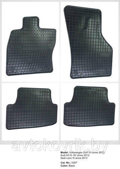 Коврики салона резиновые Audi A3 I 1996-2003 Frogum