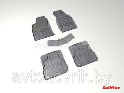 Коврики для Audi A6 (C5) 1997-2004 резиновые рисунок сетка - фото 2 - id-p116369730