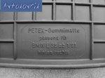 PETEX Коврики резин. черные BMW E36 (1992-1999) (компл.4 шт.)